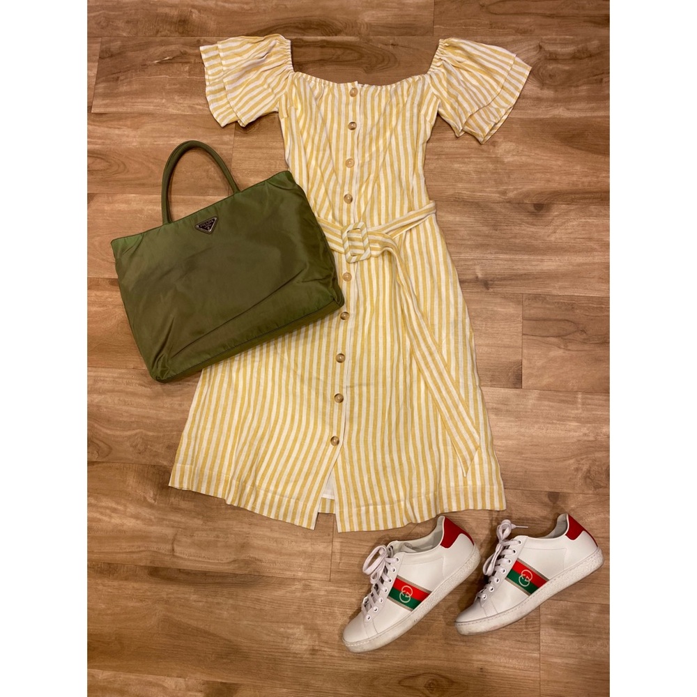 Cottagecore Anthropologie Dress with Belt NWT